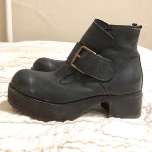 Jeffrey Campbell for The Damned pilgrim boots
